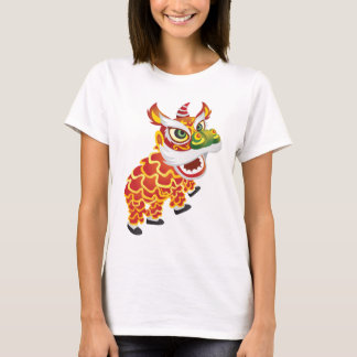 T-shirt Danse de lion chinoise