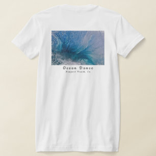 T-shirt Danse de l'océan - The Wedge, Newport Beach