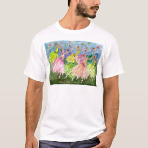 T-shirt Danse des fleurs