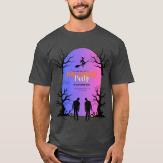 T-shirt Danse d'Halloween dans le château