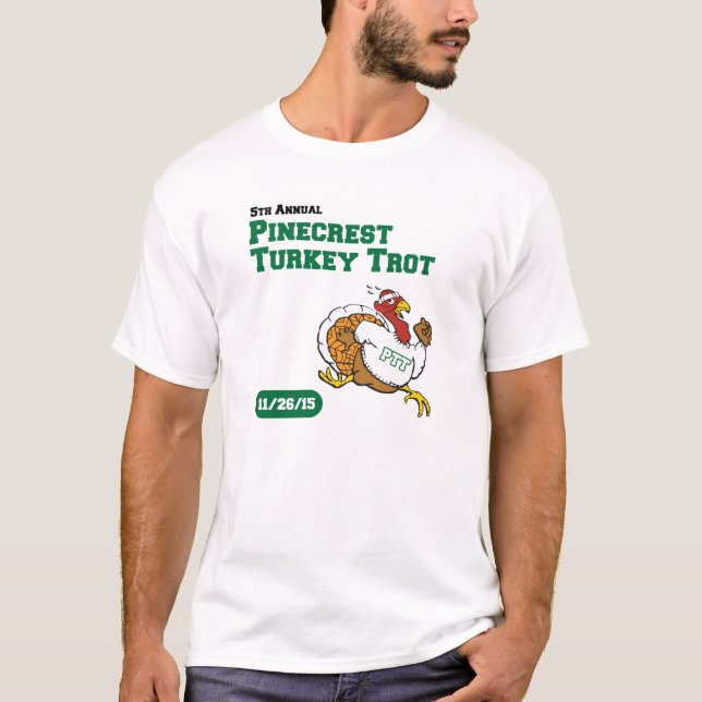 T-shirt Danse du Turkey Trot 2015 (Devant)