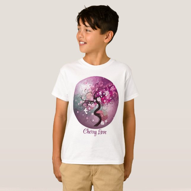 T-shirt Danse Enchantée Cherry (Devant entier)