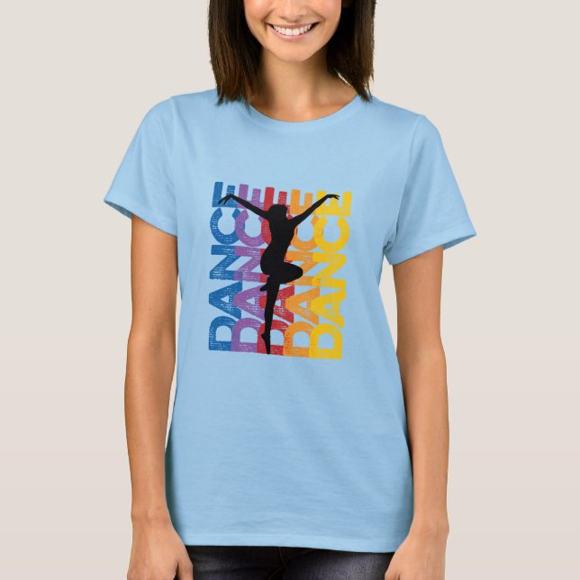 T-shirt Danse et Lettres (danse) (Devant)