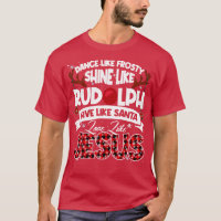 Danse Frosty Shine Rudolph Donner Père Noël Amour 