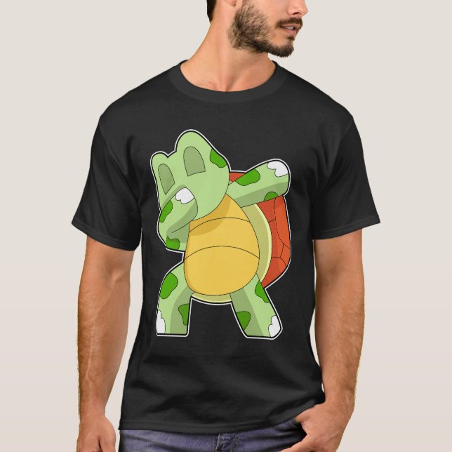 T-shirt Danse Hip hop de tortue (Devant)
