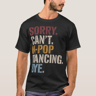 T-shirt Danse K-Pop Musique Pop Coréenne Danse Corée du Su