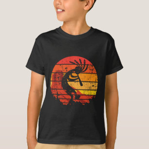 T-shirt Danse Kokopelli Sud-Ouest des États-Unis Amérindie