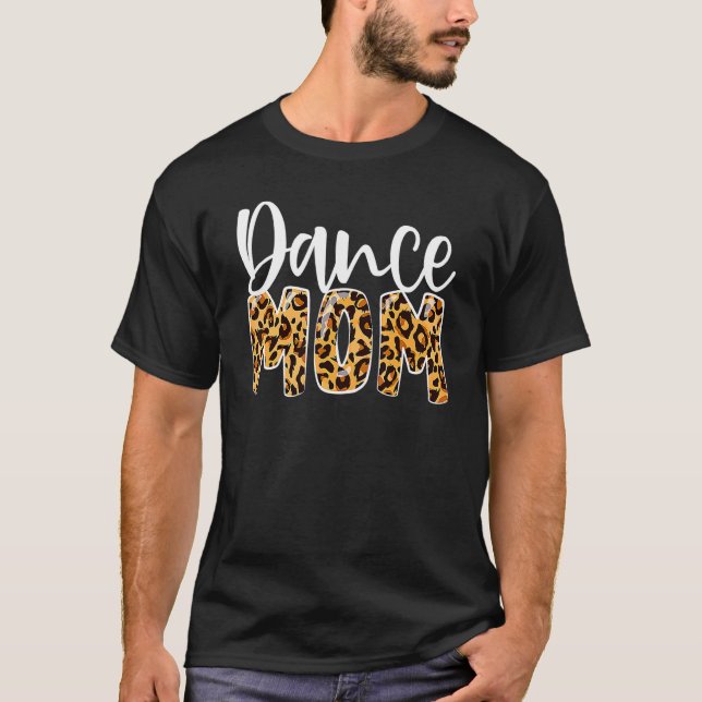 T-shirt Danse Maman Leopard Danse Maman Fête des Mères 202 (Devant)