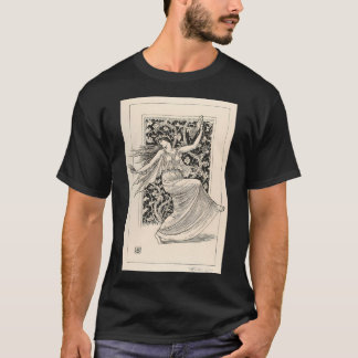 T-shirt Danse Nymphe Par Walter Crane