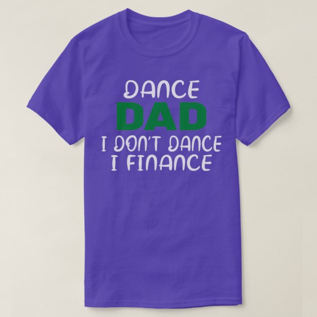 T-shirt Danse Papa Danser Drôle Design Danse Papa 1 (Design devant)