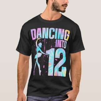 T-shirt Danse Pour Une Fille De 12 Ans Fête D'anniversaire