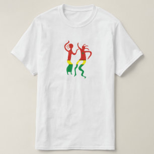 T-shirt Danse reggae jamaïcaine
