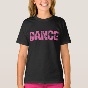 T-shirt DANSE Rose avec coutures Ballerina