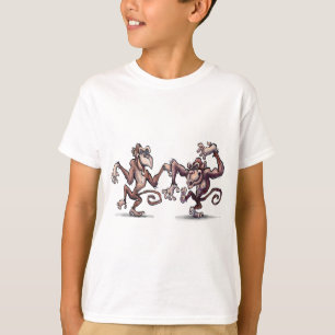 T-shirt Danse singe