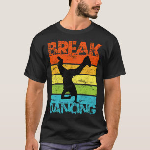 T-shirt Danse vintage B boy Break Dance Urban Dance