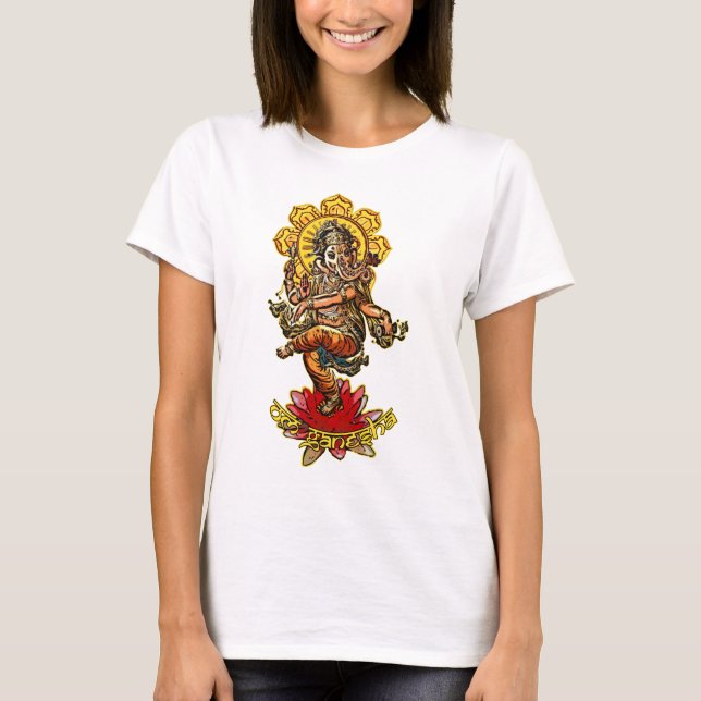 T-SHIRT DANSER GANESHA (Devant)