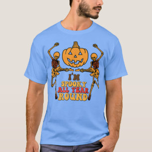 T-shirt Danser Guitare Skeleton Je suis Éffrayant toute l'