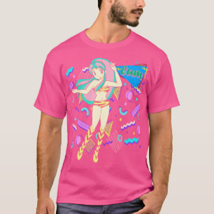 T-shirt danser lamu kawaii fille Urusei Yatsura