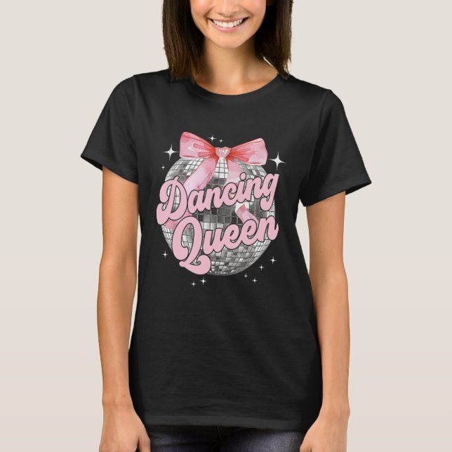T-shirt Danser Queen Shirt Danser les années 70 80s Femmes (Devant)