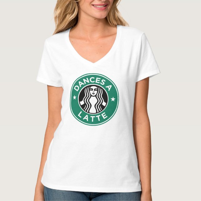 T-shirt Danses A Latte Tee (Devant)