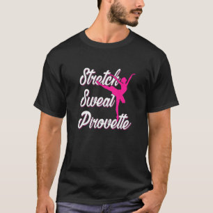 T-shirt Danseur de ballet Pirouette Ballerina Ballet Point