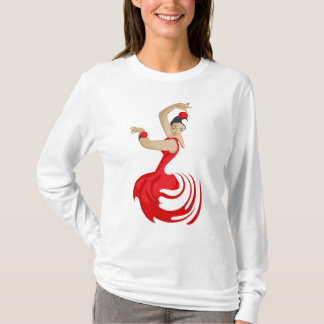 T-shirt Danseur de flamenco tzigane