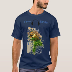 T-shirt Danseur de style libre 1