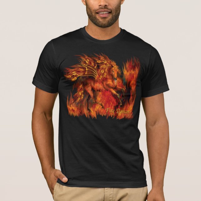 T-shirt Danseur du feu (Devant)