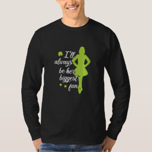 T-shirt Danseur irlandais Ceili Reel Dance Feis Danse à cl