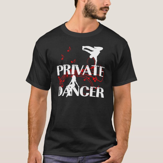 T-SHIRT DANSEUR PRIVÉ (Devant)