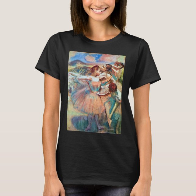 T-shirt Danseurs dans un paysage par Edgar Degas (Devant)