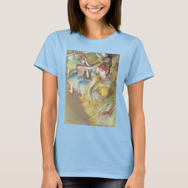 T-shirt Danseurs de ballet sur scène par Edgar Degas (Devant)