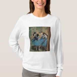 T-shirt Danseurs d'Edgar Degas   dans le bleu, 1890