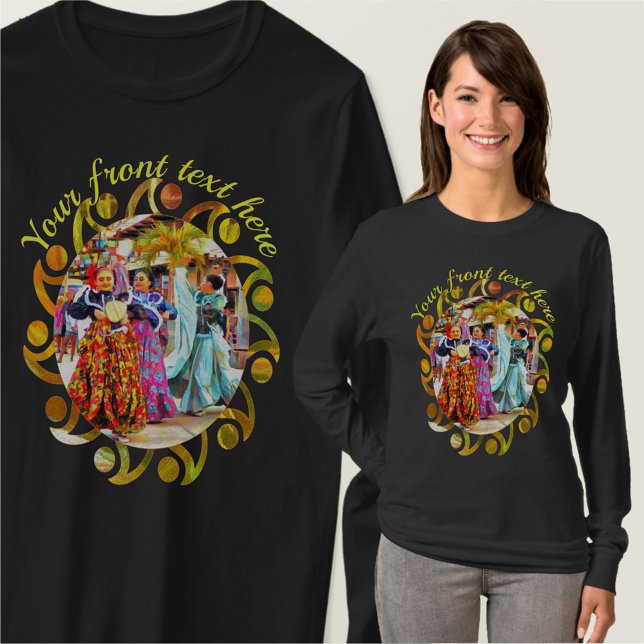 T-shirt Danseurs du Festival mexicain de Ceviche 2549 (Créateur téléchargé)