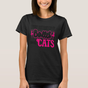 T-shirt Danseuse de ballet Danseuse Ballerine Chat Facilem
