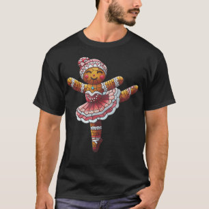T-shirt Danseuse de ballet Professeur de danse de Noël au