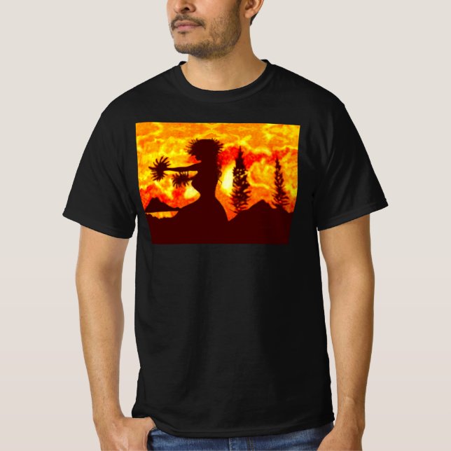 T-shirt Danseuse de hula  (Devant)
