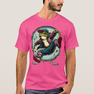 T-shirt Danseuse Hip hop de grenouille