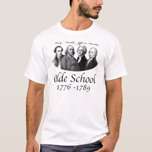 T-shirt d'antan d'école