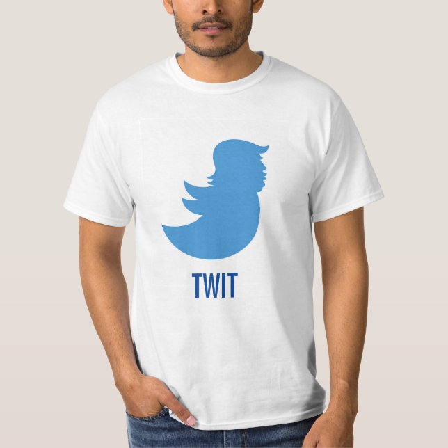 T-shirt d'Anti-Atout : Donald Trump "CRÉTIN " (Devant)