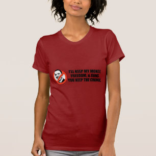 T-shirt d'Anti-Obama - vous gardez le changement