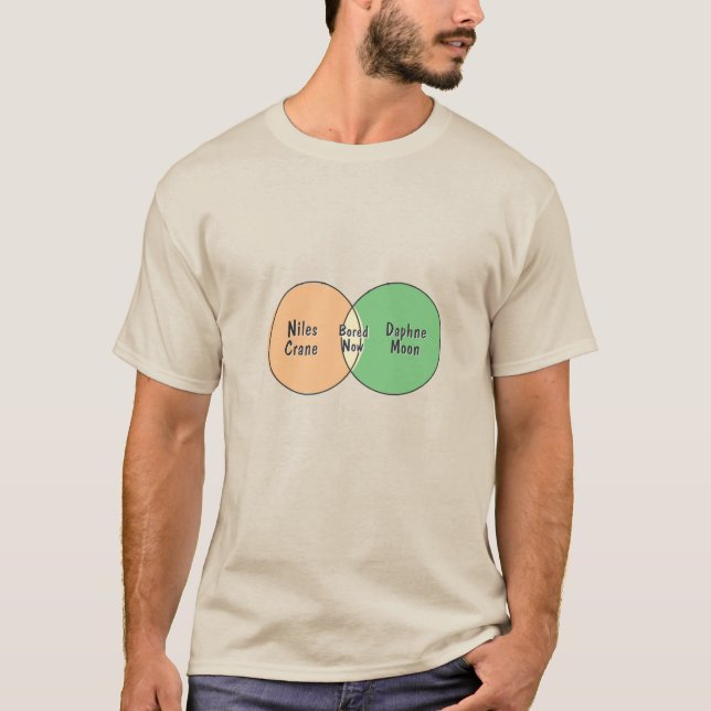 T-shirt Daphné Moon Niles Crane Diagramme de venin (Devant)
