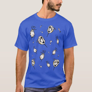 T-shirt Daphnia spec Crustacea collage