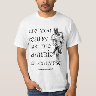 T-shirt d'apocalypse de zombi