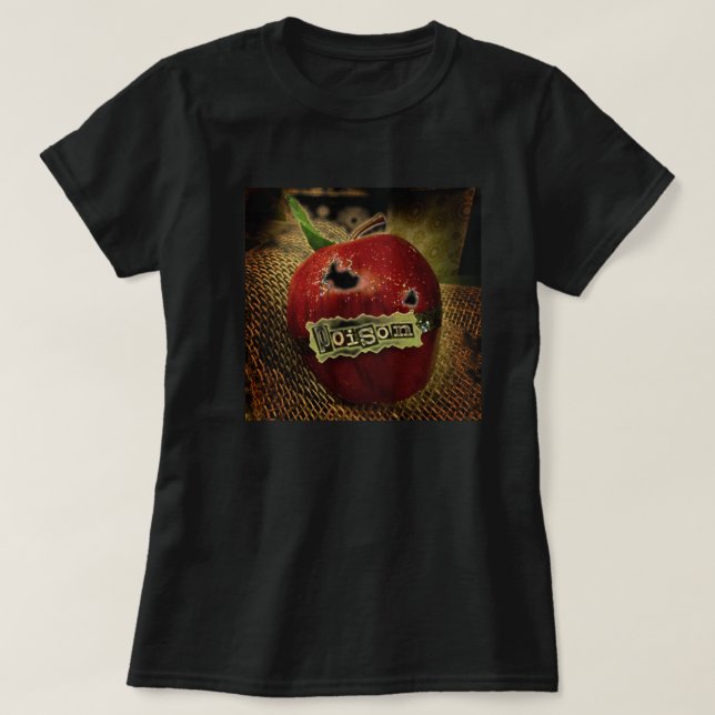 T-shirt d'Apple du poison du blanc de neige (Design devant)