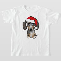 Dappy Dachshund Père Noël Wiener Chien Noël