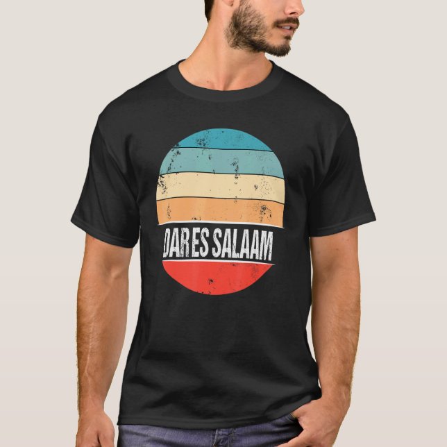 T-shirt Dar es Salaam Tanzanie City Trip (Devant)