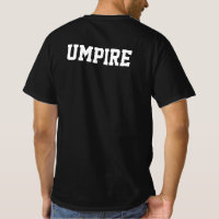 T-shirt d'arbitre pour les jeux officiels d'équipe
