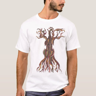 T-shirt d'arbre de violoncelle