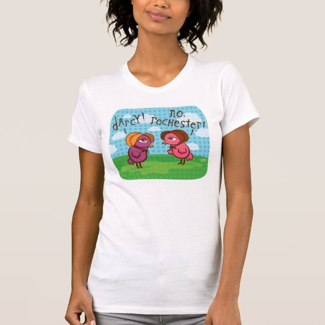 T-shirt darcy contre la pièce en t de Rochester (Devant)